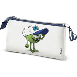 Karactermania MONSTERS INC. Bob Κασετίνα με 3 Θήκες Λευκή 8445118077469