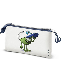 Karactermania MONSTERS INC. Bob Κασετίνα με 3 Θήκες Λευκή 8445118077469