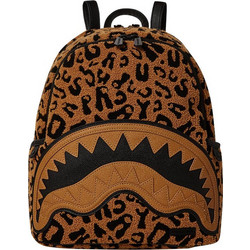 Sprayground Cheetah Chenille Savage B6899 Αδιάβροχο Σακίδιο Πλάτης 9.5lt Ταμπά