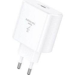 Foneng EU62 Φορτιστής χωρίς Καλώδιο με Θύρα USB-C 45W Quick Charge 3.0 & Power Delivery White