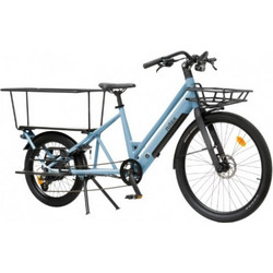 Nilox C3 Cargo Long Ηλεκτρικό Ποδήλατο Τρίκυκλο 250W με 8 Ταχύτητες και Δισκόφρενα Γαλάζιο