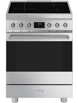 Smeg C6IMXM2 Κουζίνα Ηλεκτρική 70lt με Επαγωγικές Εστίες 59.8cm Inox
