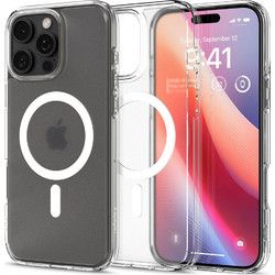 Spigen Ultra Hybrid MagFit Back Cover Frost Clear (iPhone 16 Pro Max)