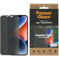 PanzerGlass Ultra-Wide Fit Privacy Tempered Glass iPhone 16e / 14 / 13 / 13 Pro)