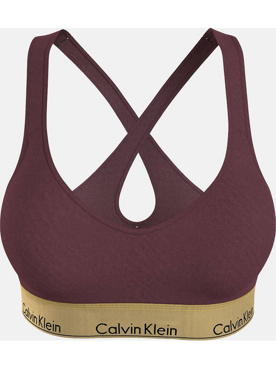 Calvin Klein Μπουστάκι χωρίς Μπανέλα Μπορντό 000QF7786E-GEX