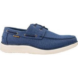 Boxer Ανδρικά Μοκασίνια Boat Shoes Δερμάτινα Μπλε 19287-31-044