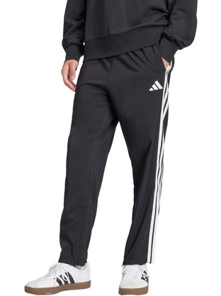 Adidas ssentials 3-Stripes Ανδρικό Παντελόνι Φόρμας Μαύρο JC8491