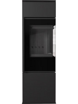 Kratki REN/S/P/BLACK Ατσάλινη Ξυλόσομπα 7.3kW