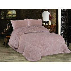 Dimcol Κουβερτοπάπλωμα Μονό 160x220 Salmon Rose