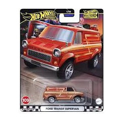 Mattel Hot Wheels Premium Boulevard Vehicle Ford Transit Super Van