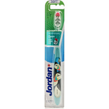 Jordan Individual Clean Light Green Puffin Soft Oδοντόβουρτσα Πολύχρωμη