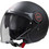 Garibaldi G21 Sunvisor Matt Black Κράνος Μηχανής Jet