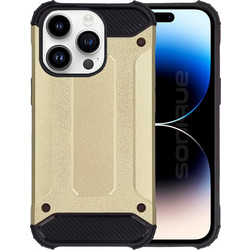 Sonique Heavy Armor Back Cover Gold (iPhone 14 Pro)