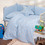 Melinen Mini Stars Πάνα Αγκαλιάς Χασέ Γαλάζια 85x85cm