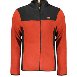 Norway 1963 Ανδρική Ζακέτα Fleece με Φερμουάρ Κόκκινη 849522