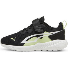 Puma Παιδικά Αθλητικά Παπούτσια για Τρέξιμο Μαύρα Lime 387387-20