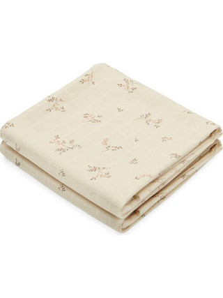 Cam Cam Copenhagen Ashley Πάνες Αγκαλιάς από Μουσελίνα Μπεζ 70x70cm 2τμχ