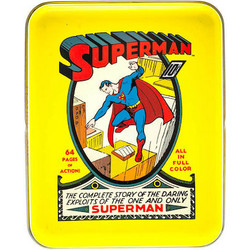 Cartamundi DC Comics Superman Τράπουλα Πλαστική Κίτρινη Κόκκινη 10007723