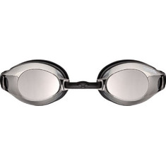 Arena Zoom X-Fit Mirror Γυαλάκια Κολύμβησης Ενηλίκων Αντιθαμβωτικά Μαύρα Ασημί
