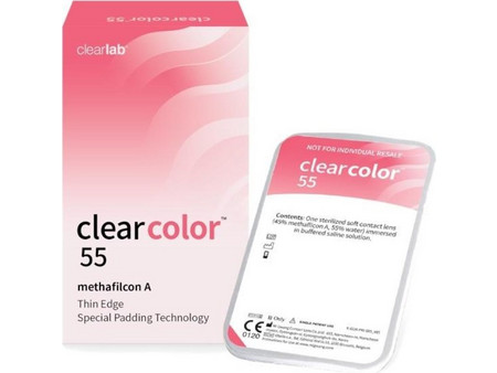 Clearlab Color Μηνιαίοι Φακοί Επαφής Σιλικόνης Υδρογέλης 2τμχ