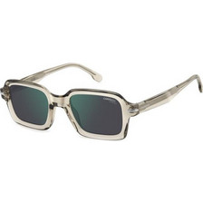 Carrera CA358/S R1T/MT Ανδρικά Γυαλιά Ηλίου Ορθογώνια Κοκάλινα Διαφανή με Πράσινο Φακό