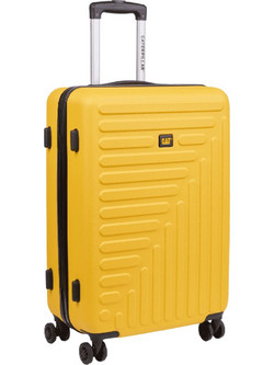 CAT Rockford 84683-42/50 Βαλίτσα Καμπίνας 55x36.8x23cm με 4 Ρόδες Κίτρινη
