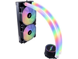 1stPlayer Mothra MT240 Infinite Black Υδρόψυξη CPU 120mm ARGB για Socket 115x / 1200 / 1366 / 2011 / 2011-3 / 2066 / 775 / AM2 / AM2+ / AM3 / AM3+ / AM4 / FM1 / FM2 / FM2+