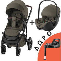 Britax Romer Smile 5Z Καρότσι Μωρού 2 σε 1 Urban Olive Lux