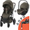 Britax Romer Smile 5Z Καρότσι Μωρού 2 σε 1 Urban Olive Lux