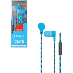 Maxell Cordz Handsfree In-Ear 3.5mm Blue