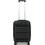 Worldline 96361-01 Βαλίτσα Καμπίνας 55x36x24cm με 4 Ρόδες Μαύρη