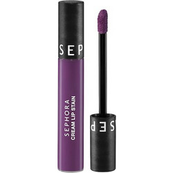 Sephora Cream Lip Stain 135 Mystic Purple Long Lasting Matte Velvet Κραγιόν Liquid 5ml