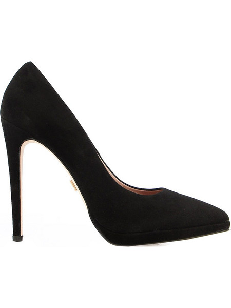 Guy Laroche Γόβες Suede με Τακούνι Στιλέτο Μαύρες 8409