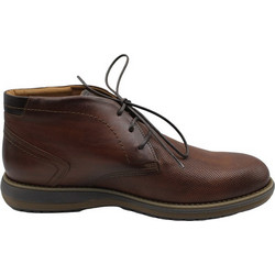 Damiani Ανδρικά Μποτάκια Δερμάτινα Σοκολατί 5500-COGNAC