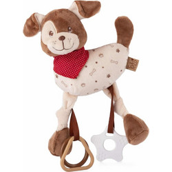 Amek Toys Dog Sparky Υφασμάτινη Κουδουνίστρα