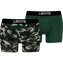 Levi's Ανδρικά Μποξεράκια Σετ 2Pack Κυπαρισσί 701229542-001