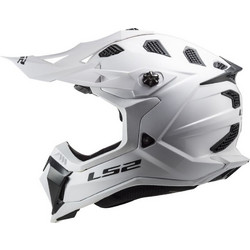 LS2 MX700 Subverter Evo II Gloss White Κράνος Μηχανής Motocross 1300gr
