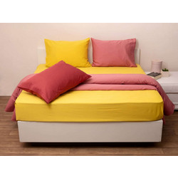 Anna Riska Σετ Σεντόνια Μονά Βαμβακοσατέν 170x275 Fashion 4 Yellow