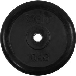 X-Fit Δίσκος Πλαστικοποιημένος 10kg Φ28mm