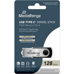 MediaRange MR1954 128GB USB Stick 3.2 Gen 1 με USB-C
