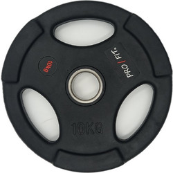 ProFit Σετ Δίσκοι Ολυμπιακού Τύπου Rubber Cover 2x10kg Φ50mm 000504