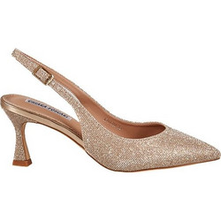 Elenross Γόβες Slingback με Λεπτό Ψηλό Τακούνι Ροζ Χρυσές GS09765W-GOL
