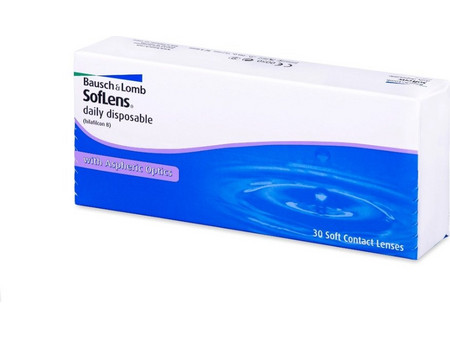 Bausch & Lomb Ημερήσιοι Φακοί Επαφής Υδρογέλης 30τμχ