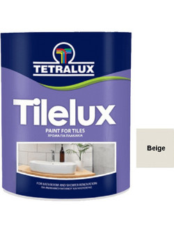 Tetralux Tilelux Χρώμα Πλακιδίων Μπεζ 0.75lt