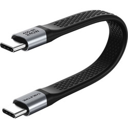 Cabletime CT-FU4-AG USB-C to USB-C 240W 0.15m Black 5210131108932