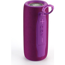 T&G TG-682 Mini Αδιάβροχο Ηχείο Bluetooth 10W με Ραδιόφωνο Μωβ