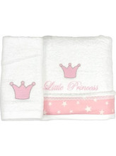 Baby Star Princess Σετ Βρεφικές Πετσέτες 2τμχ