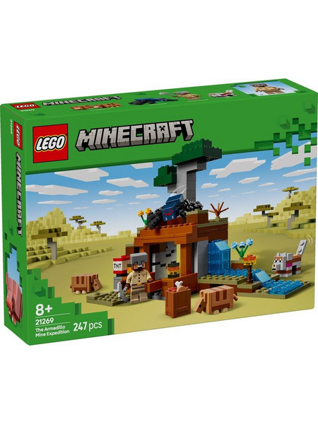 Lego Minecraft The Armadillo Mine Expedition για 8+ Ετών 21269