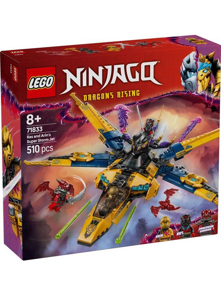 Lego Ninjago Ras & Arin's Super Storm Jet για 8+ Ετών 71833