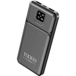 EARLDOM PB64 Power Bank 10000mAh με 2 Θύρες USB-A Black
